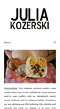 Mobile Screenshot of juliakozerski.com